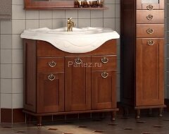 Х_AMERICA Модуль д/раковины 850 мм, орех (снято с производства)