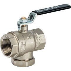 Кран шаровой с фильтром 1&quot; Stout