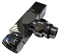 Вентиль запорный Маргроид угловой 1/2''х1/2'' г/ш для полотенцесушителей (855-504)