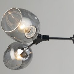 Потолочная люстра Reluce 04210-0.3-04 BK+CR