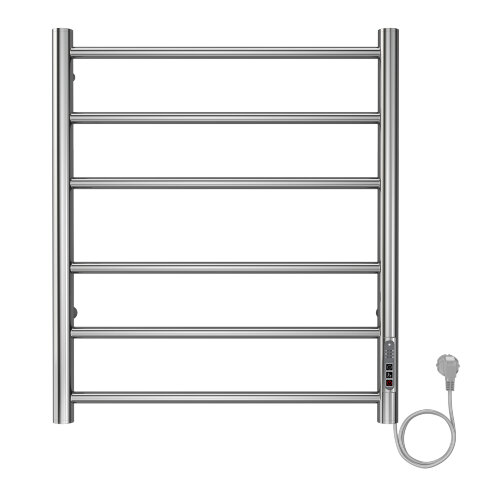 Полотенцесушитель электрический AZARIO PARMA 500/600 6 секций, диммер справа, хром (AZ10856)