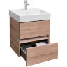 Тумба под раковину Jacob Delafon Tolbiac 50 подвесная, натуральный меламин, Дуб давос (EB1378-E75)