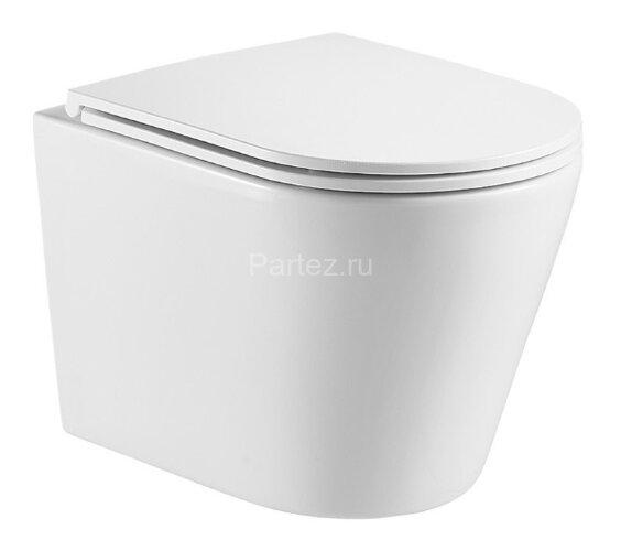 Сет AZARIO инсталляция + унитаз Teramo безободковый, с быстросъемным сиденьем микролифт (AZ-8010-100