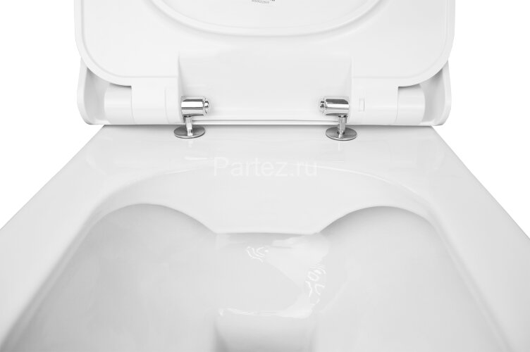 Сет AZARIO инсталяция + унитаз Creo Ceramique Ocean plus подвесной безободковый с тонким сиденьем ми