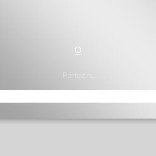 Зеркало AZARIO Lines 600х800 с подсветкой, сенсорный выключатель с функцией диммера, подогрев (AZ-Z-