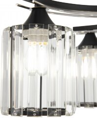 Потолочная люстра Arte Milano 327103/5 BK+CR