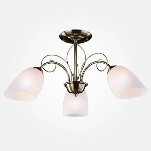 Потолочная люстра Eurosvet 30107/3 античная бронза