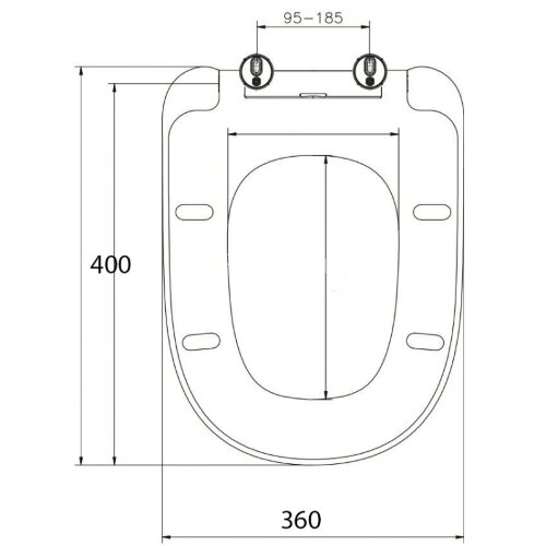 Сиденье для унитаза Jacob Delafon Vox тонкое, с микролифтом, белое (E20142-00)