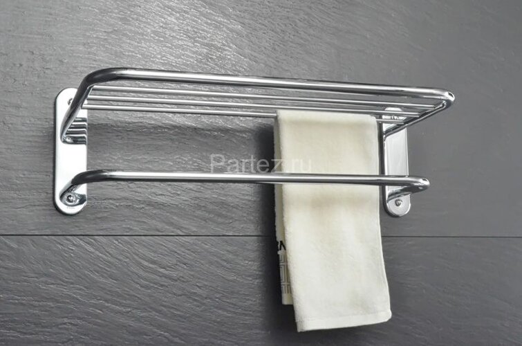 Полка для полотенец Fixsen Hotel, хром (FX-31015)