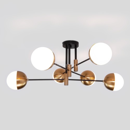 Потолочная люстра Eurosvet 70129/6 латунь