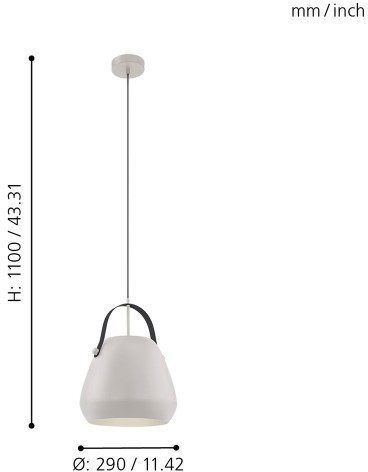 Подвесной светильник Eglo 98348