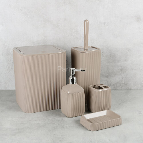 Ёрш для унитаза Fixsen Brown пластик, коричневый (FX-403-5)