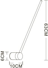Бра Arte Lamp A2027AP-1CC