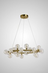 Подвесная люстра AM Group AM470 D500 POLISHED GOLD