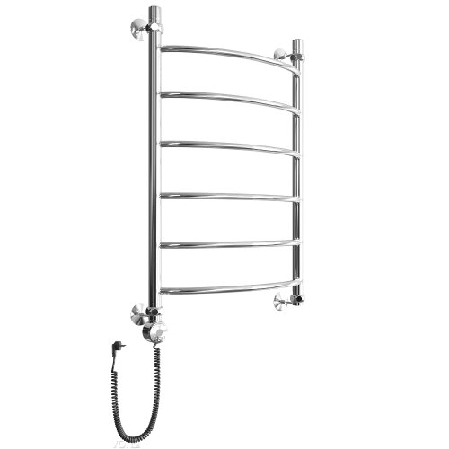 Полотенцесушитель электрический ДВИН R Electro 80/50 К эл ТЭН слева, полированный (4627086042418)