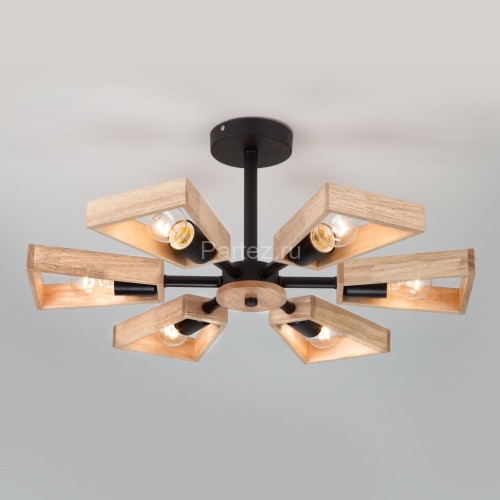 Потолочная люстра Eurosvet 70056/6 черный