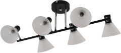 Потолочная люстра Reluce 01553-3.3-06B BK+CR