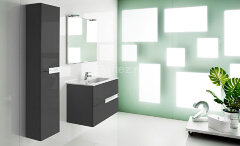 Х_VICTORIA NORD Модуль д/раковины 600 мм, Black Edition (снято с производства)