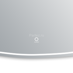 Зеркало AZARIO Vilnius 800х600 с подсветкой, сенсорный выключатель с функцией диммера (AZ-Z-016CS)