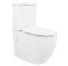 Унитаз-компакт Azario CORSA 630x380x830 напольный, безободковый со смывным механизмом Geberit, бачко