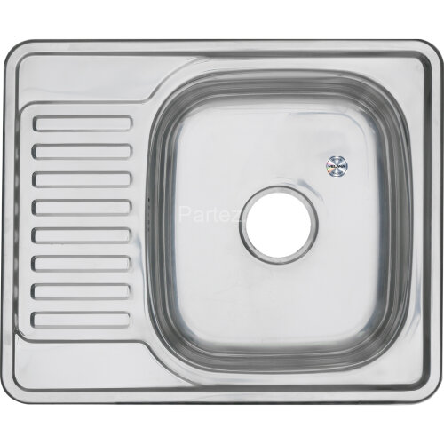 Мойка 5848 U MELANA 0,8/180 врезная прямоугольная с сифоном (089 ta *12)