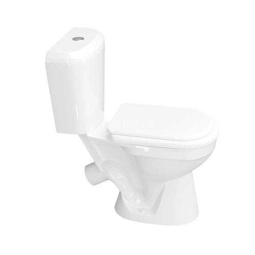 Унитаз-компакт Керамин Нео МС Инкоэр 360х670х760 с мягким сиденьем, с двухрежимной спускной арматуро