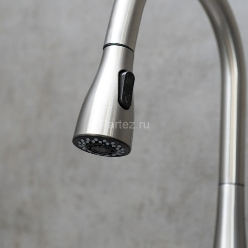 Смеситель Lemark Expert LM5084S для кухни с выдвижным поворотным изливом