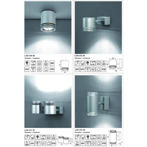 Потолочный светильник Imex IL.0001.0100