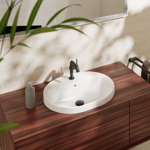 Раковина встраиваемая Hansgrohe Xuniva U 550x450x130 белый (60161450)