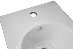 Биде напольное Azario FRETTA SQUARE Размер 525х340х400 мм., белый