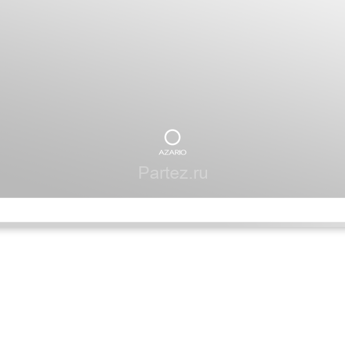 Зеркало AZARIO Havana 600х800 с подсветкой, сенсорный выключатель с функцией диммера, алюминиевая ра