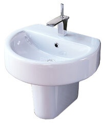 Полупьедестал для раковины Sanita Luxe Best Luxe белый (BSTSLSP01)