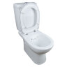 Унитаз-компакт Керамин Альбано R 350х640х840 с жестким сиденьем, с двухрежимной спускной арматурой и