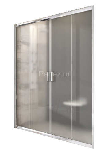 Душевая дверь Ravak Blix раздвижная 151х190, толщина полотна 6мм универсальная, цвет профиля хром