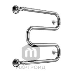Полотенцесушитель водяной Маргроидид М-образный &quot;Вид 37&quot; 60х50, хром