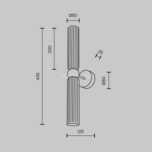 Бра Maytoni MOD302WL-02W1