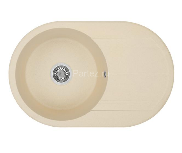 Кухонная мойка AQUATON Амира, шампань (1A712932AI290)