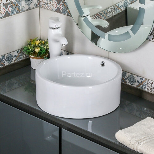 Накладная раковина melana mln-7076