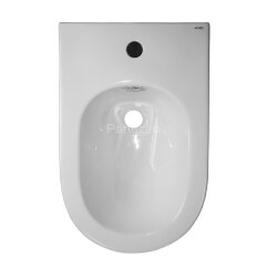 Биде напольное Azario FRETTA ROUND Размер 540х340х400 мм, белый