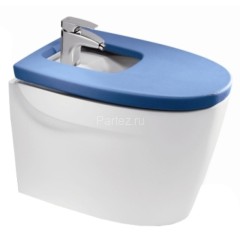 Z Крышка к биде KHROMA синяя