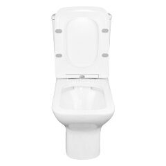 Унитаз-компакт Azario Fresco 360х620х800 напольный, безободковый, с быстросъемным сиденьем микролифт