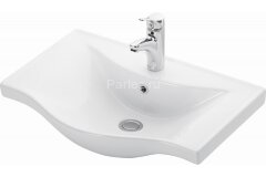 Раковина накладная Lapino BASIC 55X45X17,5, белая (7055)