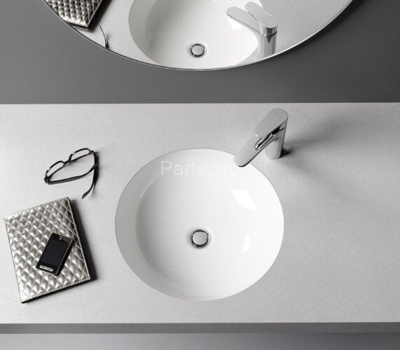 Раковина встраиваемая снизу Laufen Pro B 465х170 см, санфарфор (8.1896.2.000.155.1)