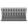 Биметаллический радиатор Royal Thermo BiLiner Silver Satin 350/87-10