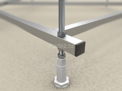 Каркас к ваннам серии Azario LILIANA 150 / EMILIA 150 сборный, шпильки, алюминий/сталь (AV.0011150K)