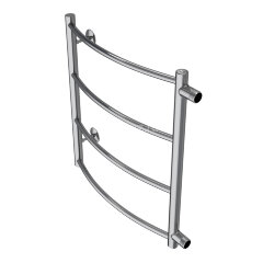 Полотенцесушитель водяной AZARIO VERONA 500/600 4 секции, боковое подключение, 1&quot;, хром (AZ04556)