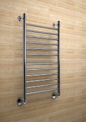 Полотенцесушитель водяной Маргроид Лесенка &quot;Вид 10 Премиум&quot; без полки 80х50 (комплект), хром