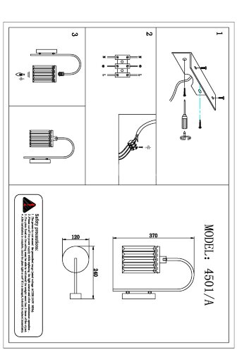 Бра Newport 4501/A gold