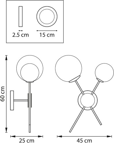 Бра Lightstar 815620