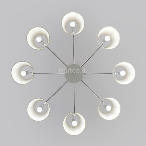 Подвесная люстра Eurosvet 60155/8 хром